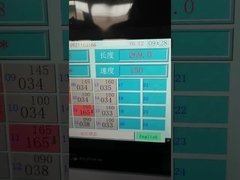 Máquina de fabricação de sacos de fecho de três lados de vedação central 5KW 6000x1200x1500mm