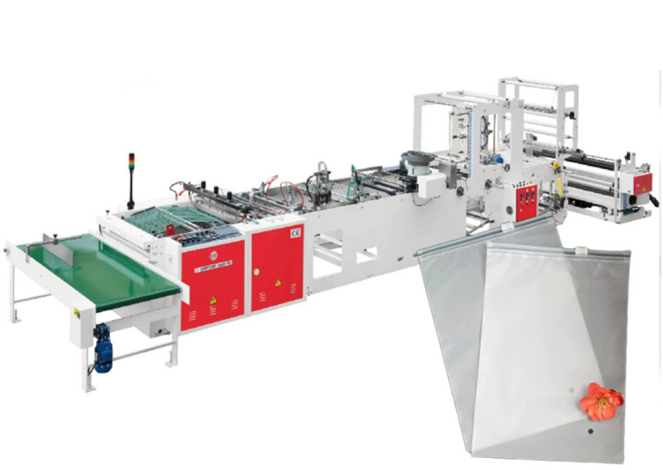 150pcs/min Velocidade de produção Máquina de fabricação de sacos de selos laterais com sistema de controle PLC