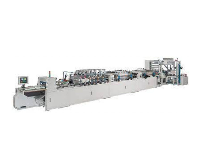 22kw Máquina de fabricação de sacos de fechadura de três lados